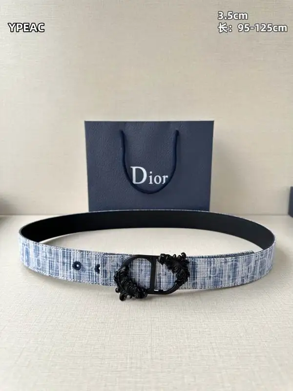 Dior belt 35mmX95-125cm 8L57